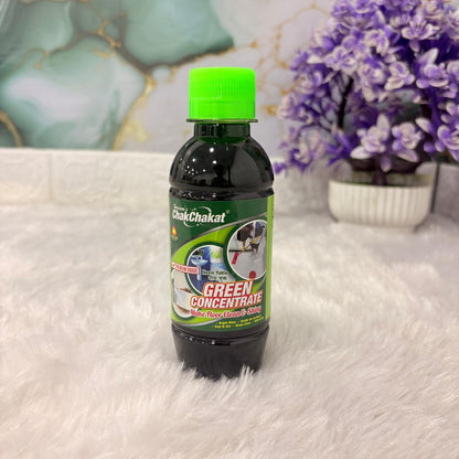 AM7506 Hariom ChakChakat Premium Grade Green Concentrate Floor Cleaner – Neem Yukta 200ML