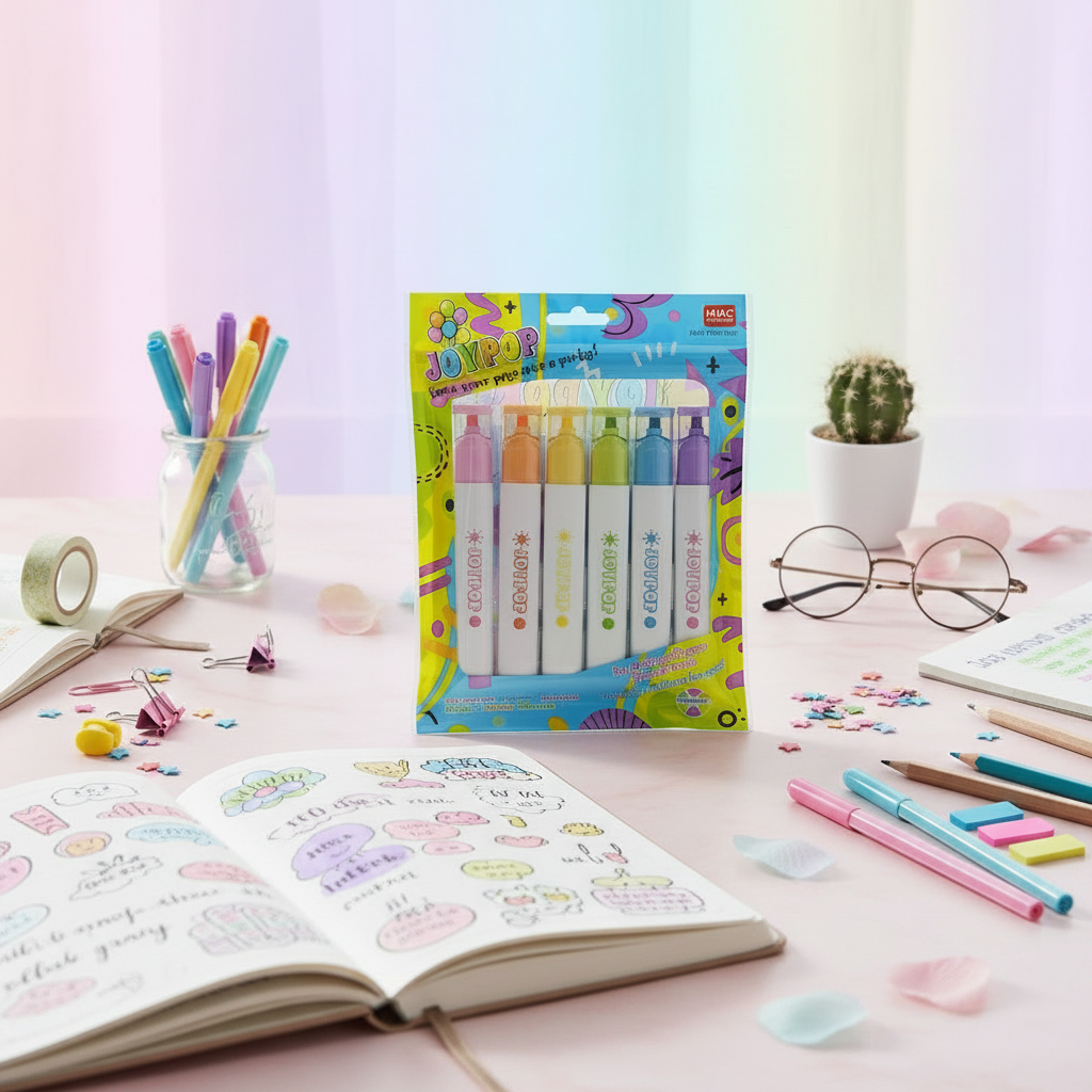 AM7520 JoyPop  Vibrant Highlighter Set 6-Piece