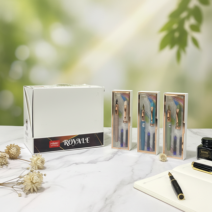 AM7521 HiMiC Premium Fountain Pen Gift Set with Ink Cartridges ( 1 - Pcs)