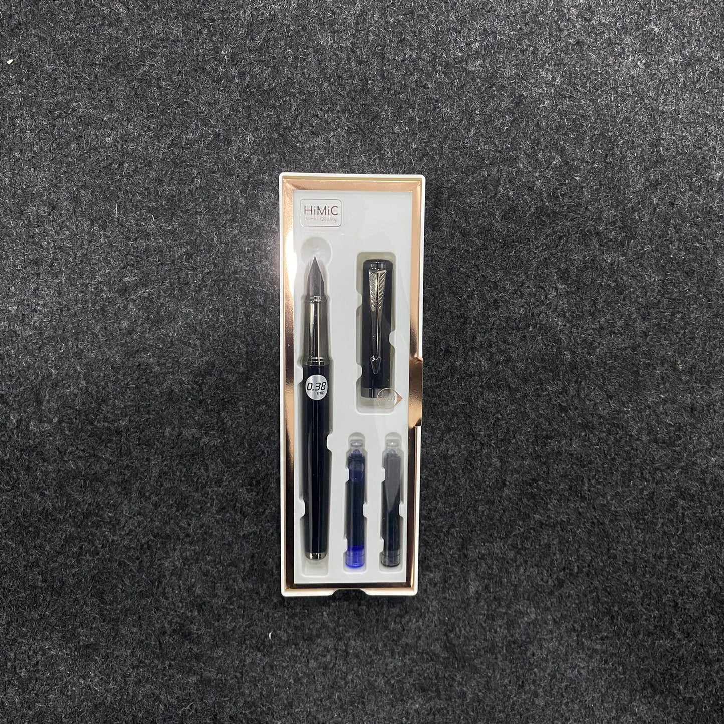 AM7522 HiMiC Ultra-Fine 0.38mm Fountain Pen Executive Gift Set ( 1 - Pcs )