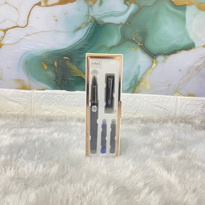 AM7522 HiMiC Ultra-Fine 0.38mm Fountain Pen Executive Gift Set ( 1 - Pcs )