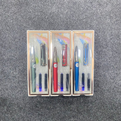 AM7523 HiMiC Premium 0.5mm Metal Fountain Pen Gift Set ( 1 - Pcs )