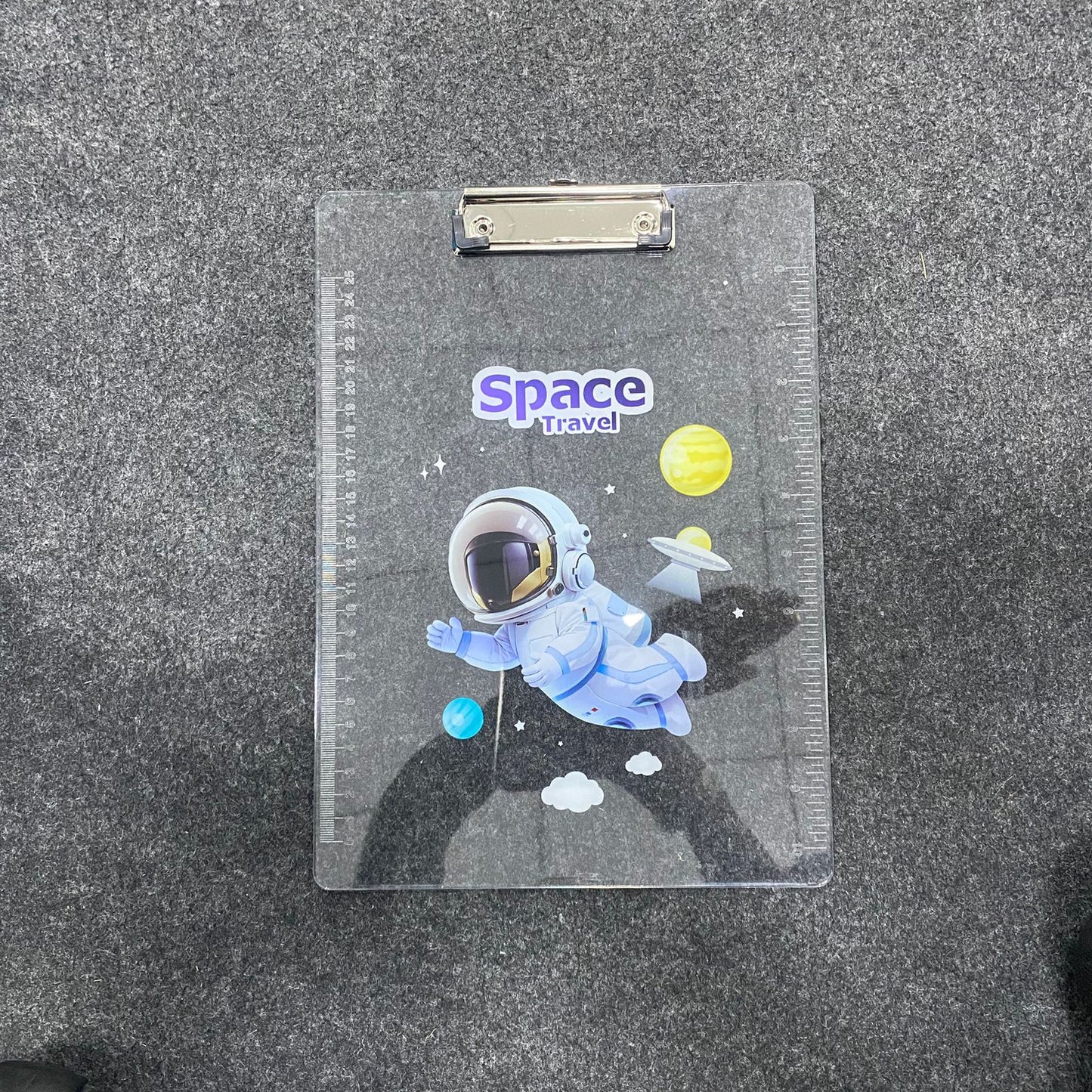 AM7526  Space Travel Transparent Exam Board with Integrated Ruler