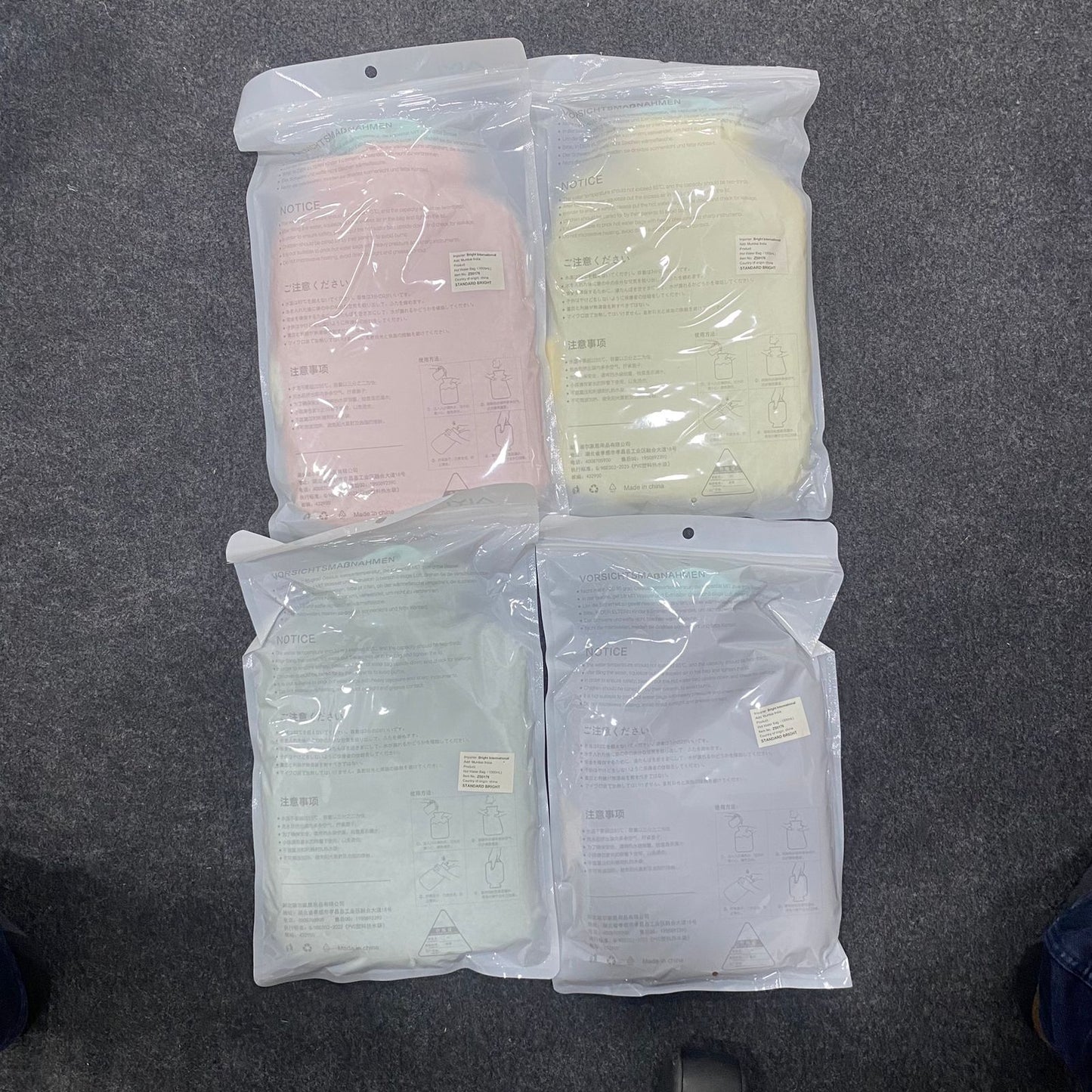 AM7531 Plush Character Hot Water Bag  1-PCS