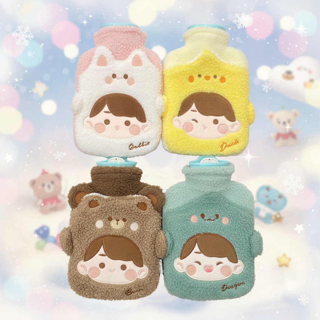 AM7531 Plush Character Hot Water Bag  1-PCS