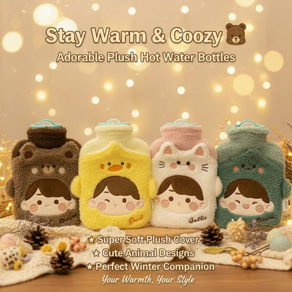 AM7531 Plush Character Hot Water Bag  1-PCS