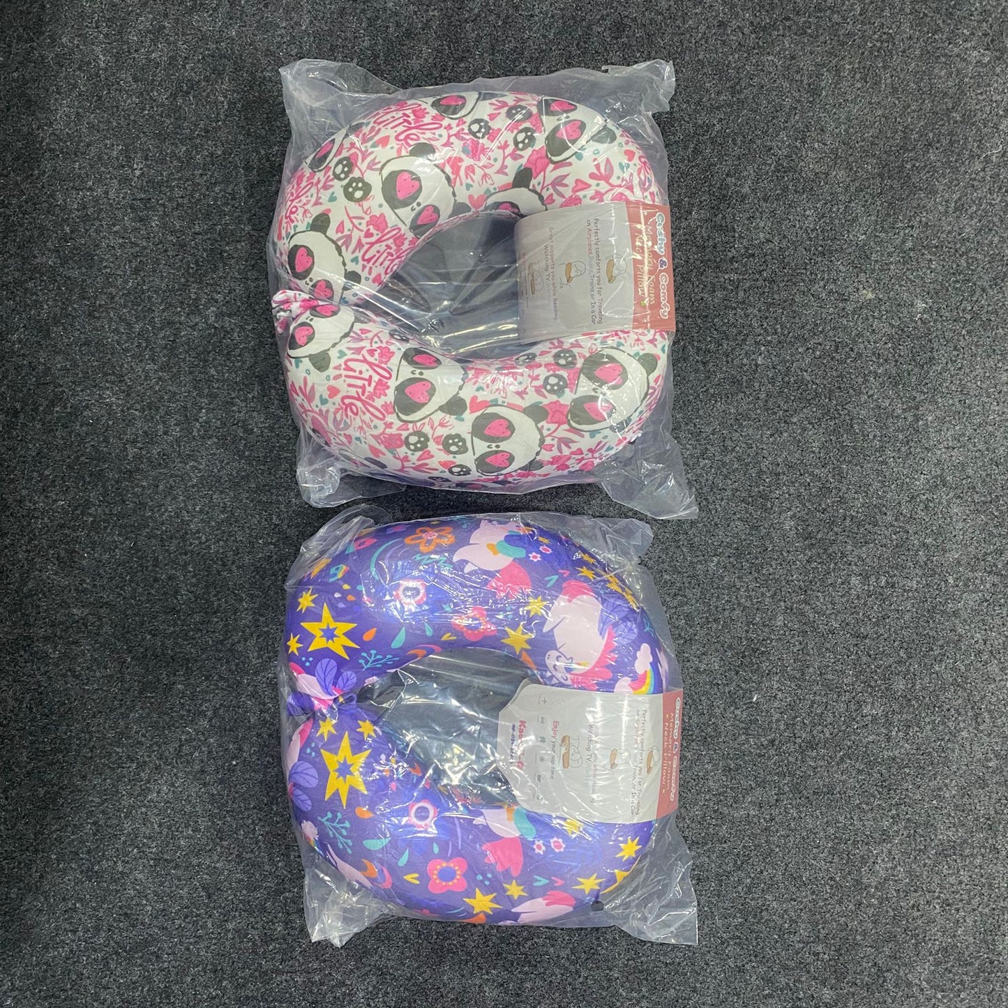 AM7539 SOFT MEMORY FOAM TRAVEL NECK PILLOW NP024 (1-Pcs)