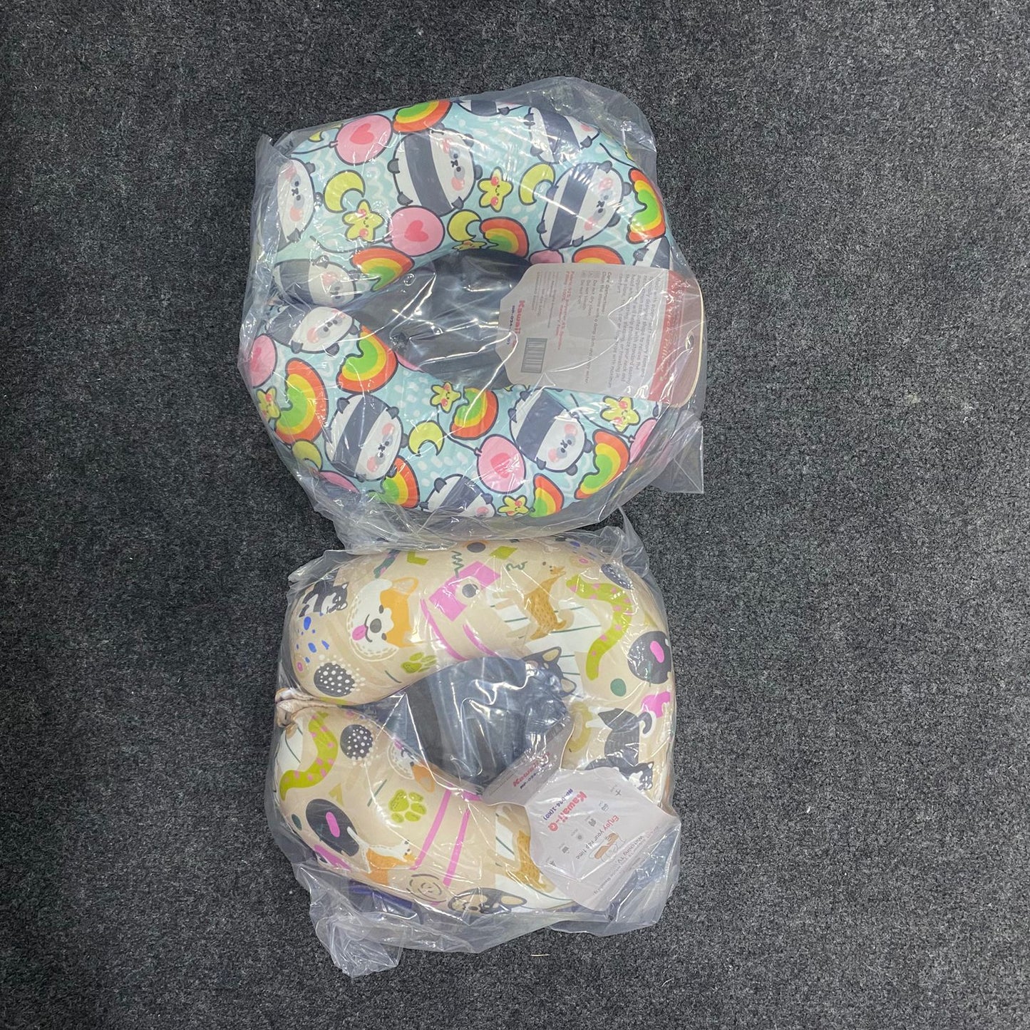 AM7539 SOFT MEMORY FOAM TRAVEL NECK PILLOW NP024 (1-Pcs)