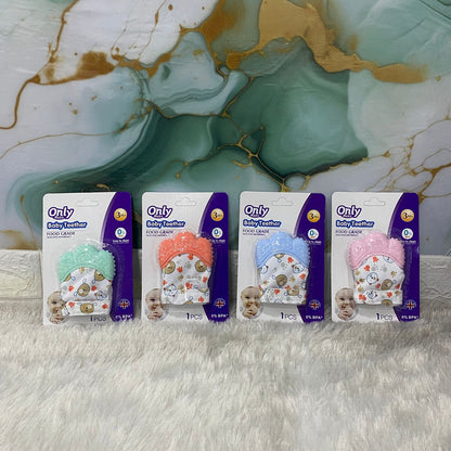 AM7543 Baby Silicone Teether Mitten (1-Pcs)