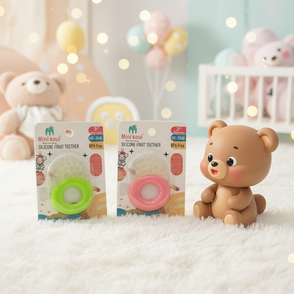 AM7544 Mini Soul Silicone Fruit BABY Teether HD 3340 (1-Pcs)