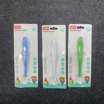 AM7547 Hercules Bear Baby Silicone Spoon 20-55 (1-Pcs)