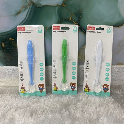 AM7547 Hercules Bear Baby Silicone Spoon 20-55 (1-Pcs)