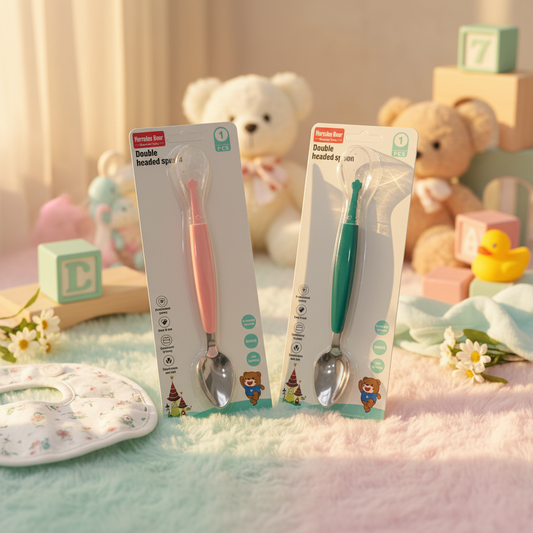 AM7548 Hercules Bear Double-Headed Baby Spoon 20-5 (1-Pcs)