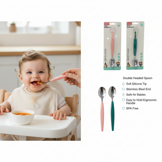 AM7548 Hercules Bear Double-Headed Baby Spoon 20-5 (1-Pcs)