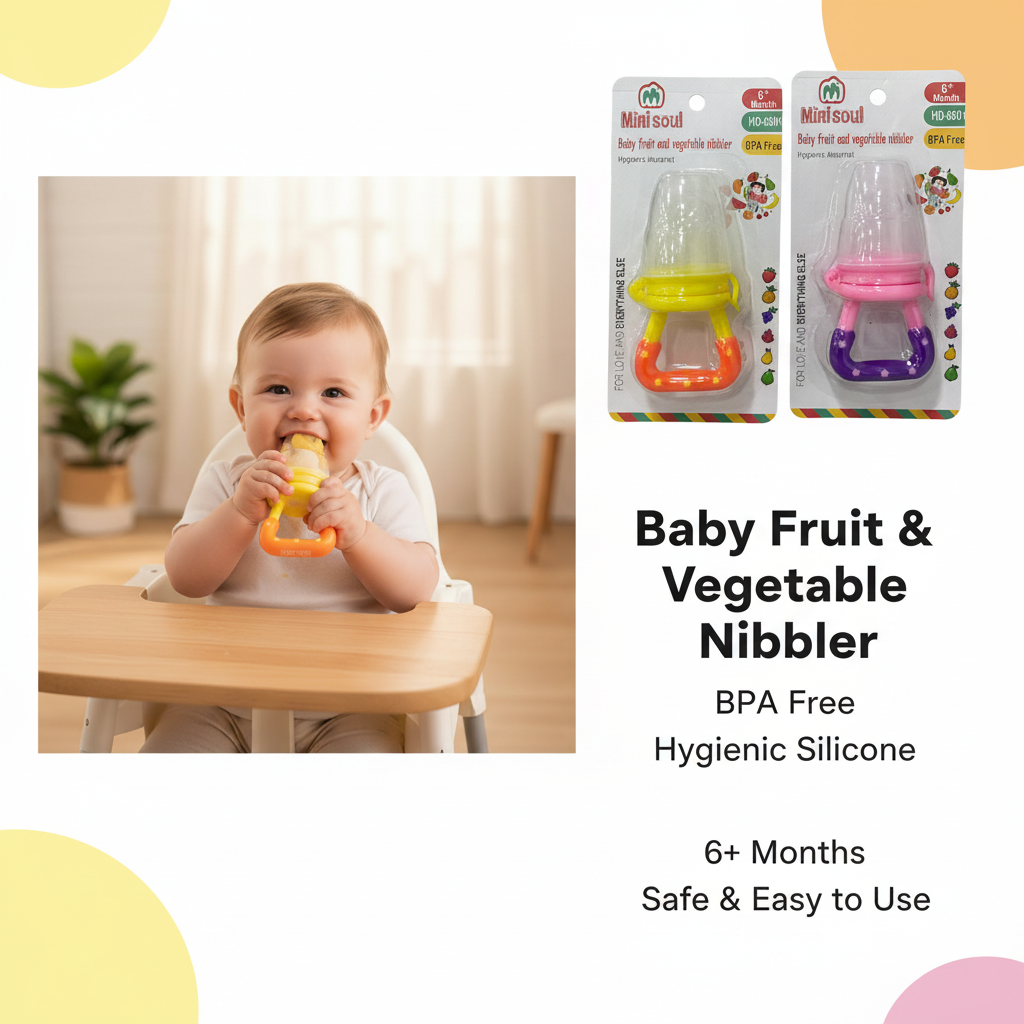 AM7550  Mini Soul Baby Fruit and Vegetable Nibbler HD-6801 (1-Pcs)