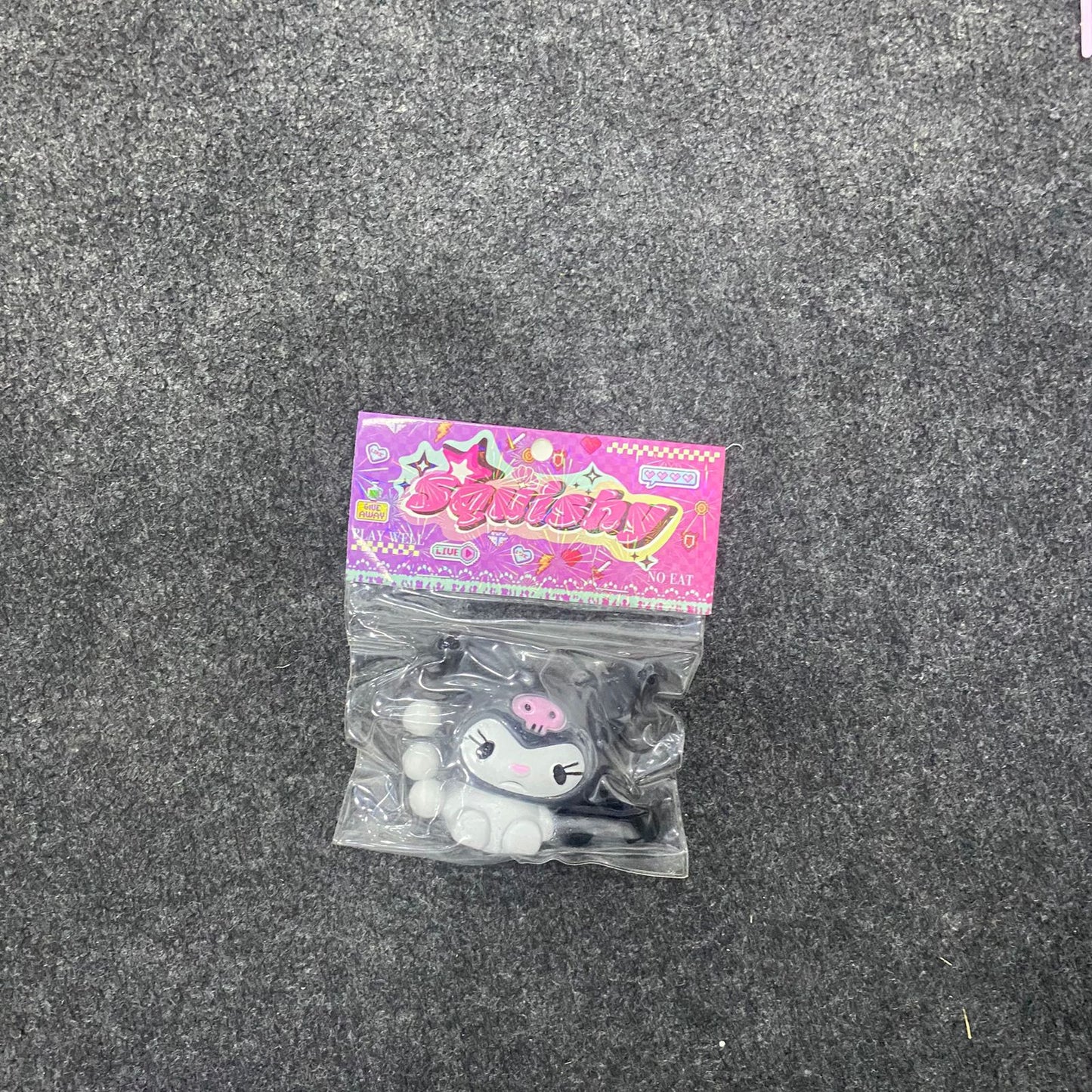 AM7566 Cartoon Character & Food Silicone Squishy Stress Relief Toys (1-Pcs)