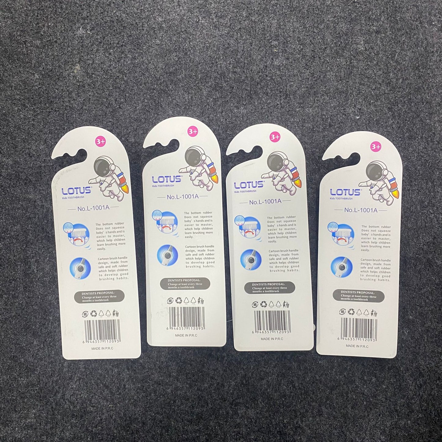 AM7567 LOTUS Astronaut Series Extra Soft Kids Toothbrush (Ages 3+) (1-Pcs)