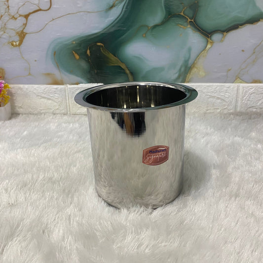 AM7587 Madhuram Signature 1470ml Stainless Steel Multipurpose Deep Boiler Container (13x12x12 cm)