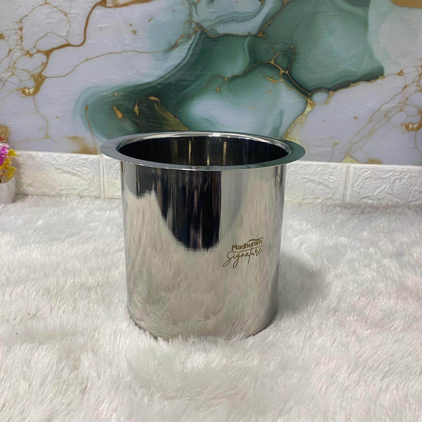 AM7589 Madhuram Signature 2460ml Stainless Steel Multipurpose Deep Boiler Container (16x14x14 cm)
