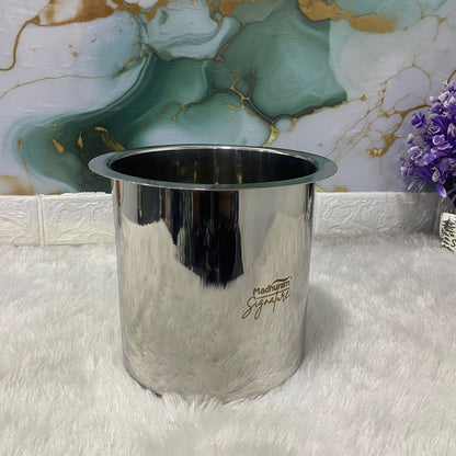 AM7591 Madhuram Signature 3620ml Stainless Steel Multipurpose Deep Boiler Container (18x16x16 cm)