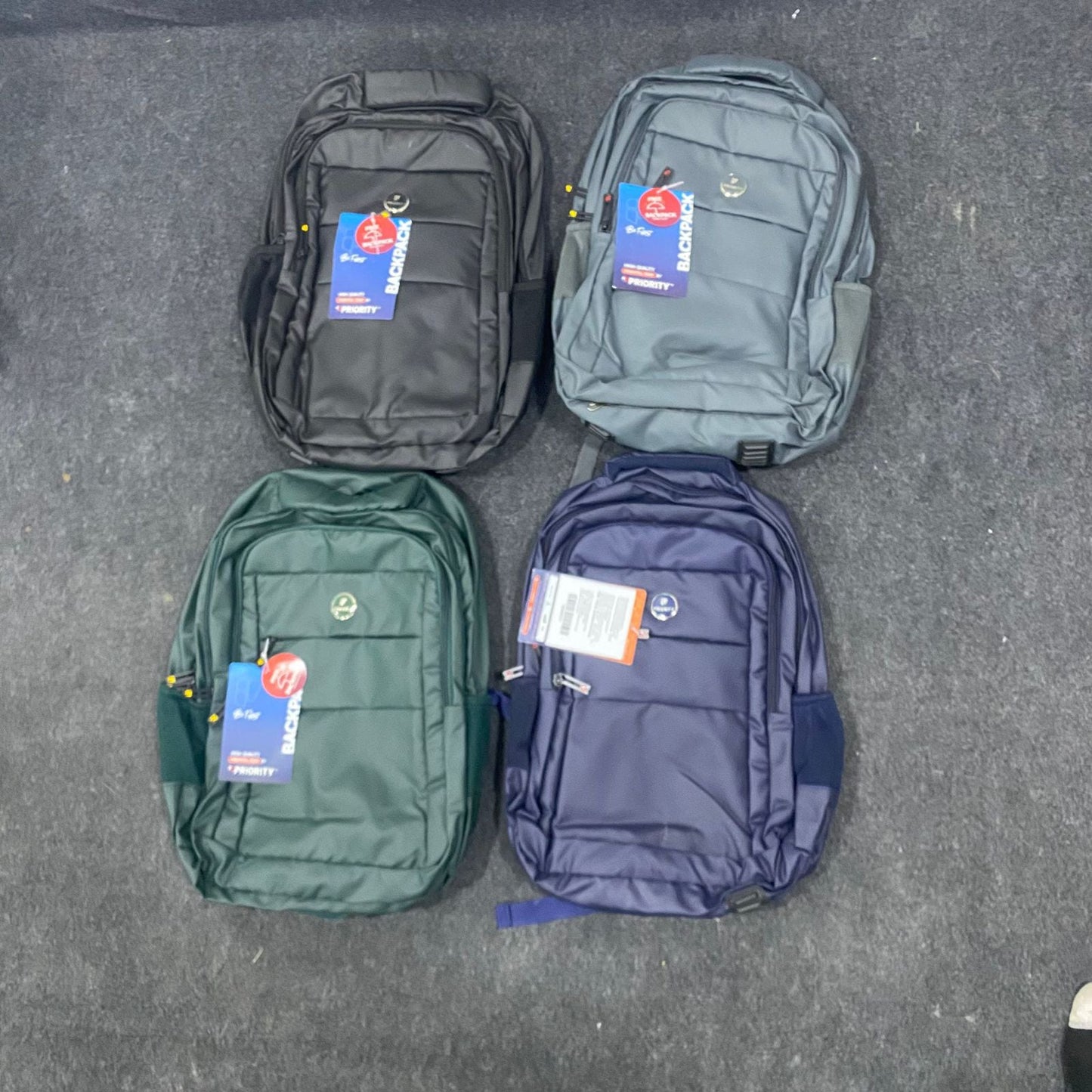 AM7604 Priority Zipster 001 Premium Laptop Office and College Backpack with Rain Cover