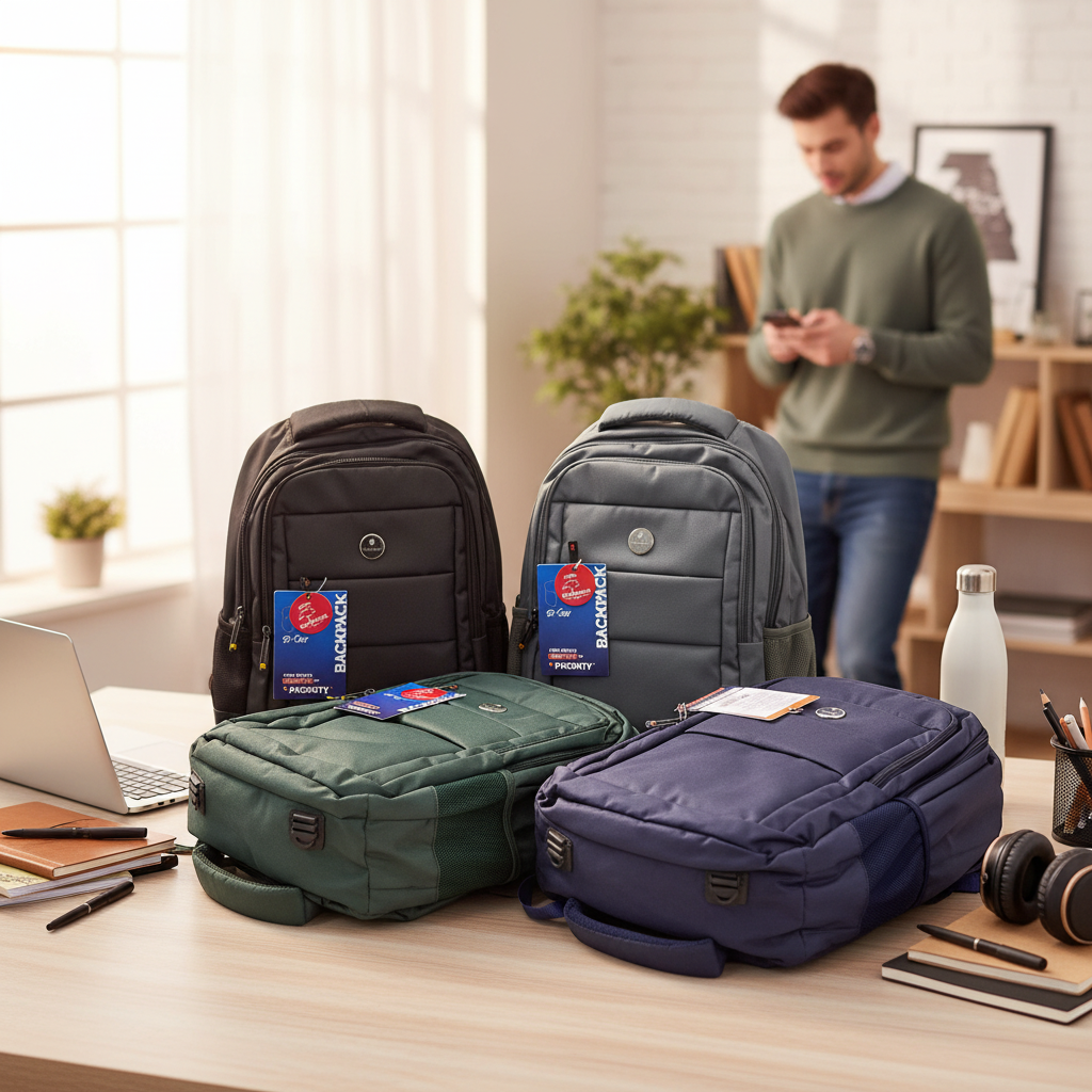 AM7604 Priority Zipster 001 Premium Laptop Office and College Backpack with Rain Cover
