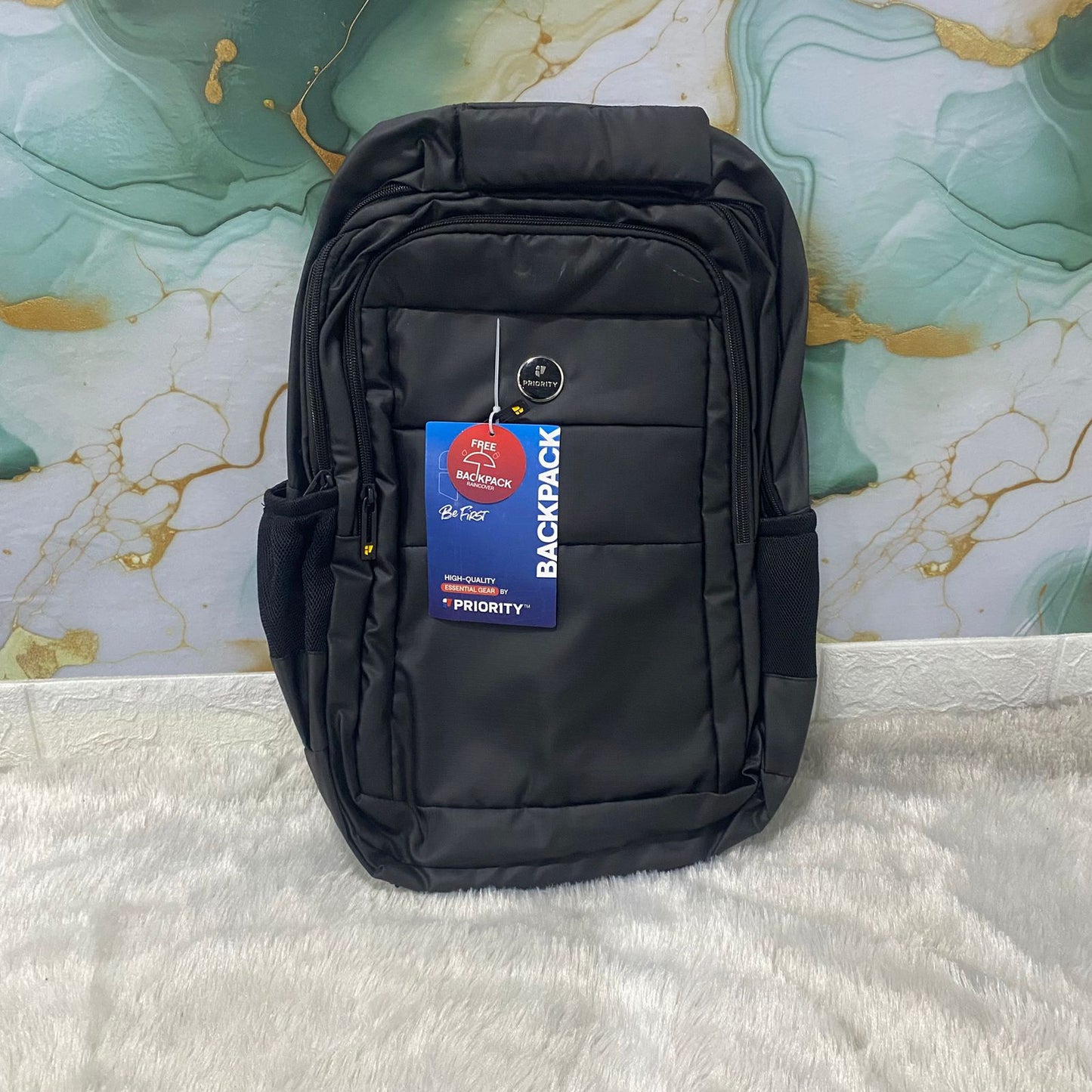 AM7604 Priority Zipster 001 Premium Laptop Office and College Backpack with Rain Cover