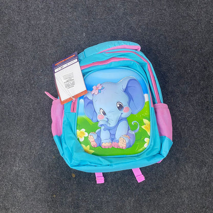 AM7608 Priority Momo Kids School Bag Premium Frozen Character Print Multi Compartment Backpack