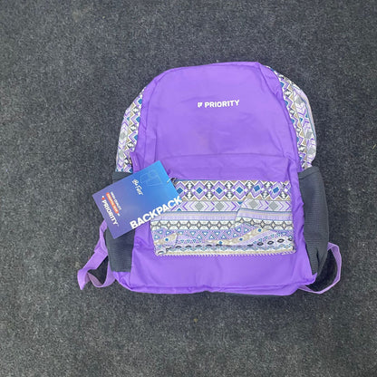 AM7609 Priority Rockstar Premium Heavy Duty College Casual Backpack with Mesh Back Padding