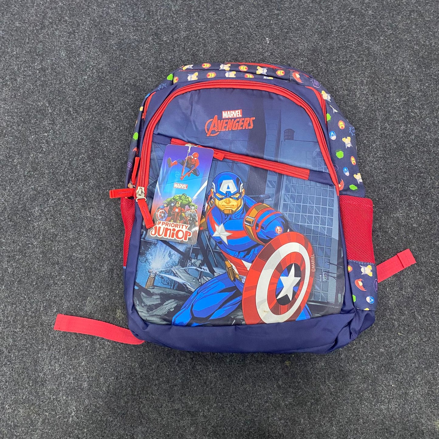 AM7610 Priority Hersheys Kids School Bag Premium Frozen Character Print Multi Compartment Backpack