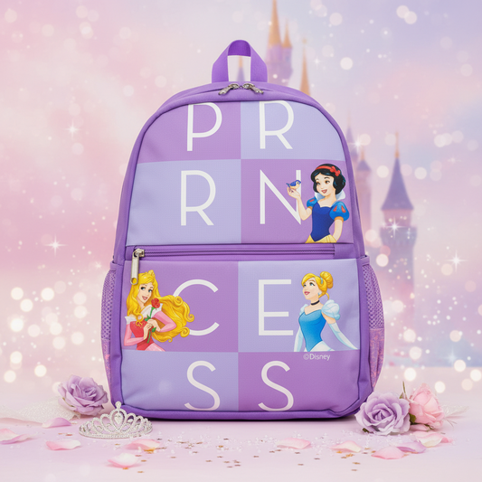 AM7610 Priority Hersheys Kids School Bag Premium Frozen Character Print Multi Compartment Backpack