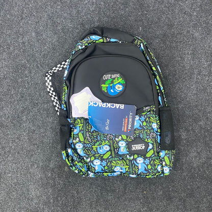 AM7611 Priority Tipsy Kids School Bag Premium Frozen Character Print Multi Compartment Backpack
