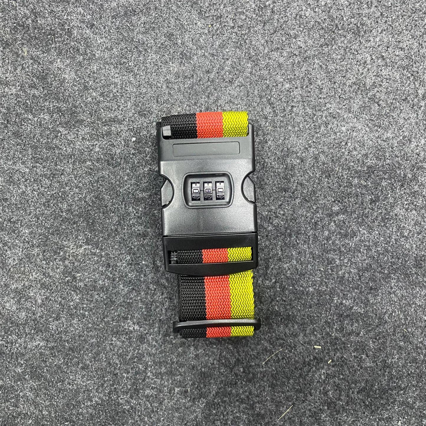 AM7615 CJSJ CH-18C Multicolored Adjustable Luggage Strap with 3 Digit Combination Lock Buckle