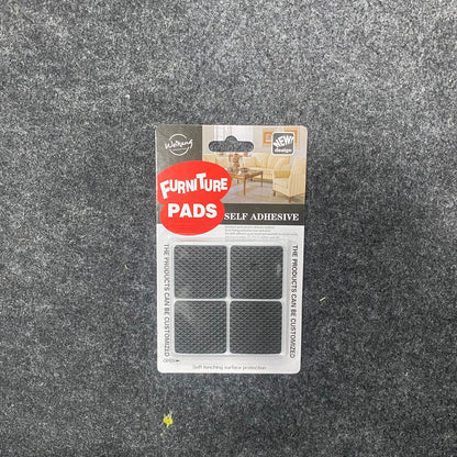 AM7620 Weikang Heavy Duty Self Adhesive Rubber Furniture Pads Anti Skid Floor Protectors 8 Pack