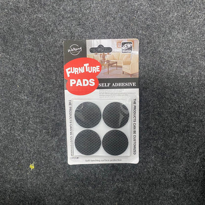 AM7621 Weikang Heavy Duty Self Adhesive Rubber Furniture Pads Anti Skid Round Protectors 8Pack