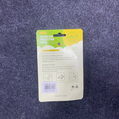 AM7626 Clear T Shaped Baby Proofing Corner Guards and Soft Silicone Edge Safety Protectors
