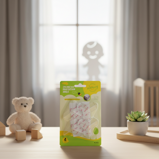 AM7626 Clear T Shaped Baby Proofing Corner Guards and Soft Silicone Edge Safety Protectors