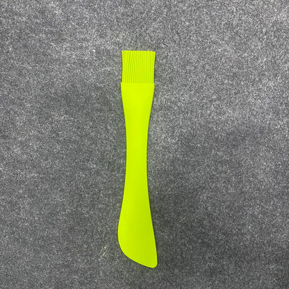 AM7627 Multipurpose Two in One Silicone Baking Spatula Scraper and Pastry Basting Oil Brush