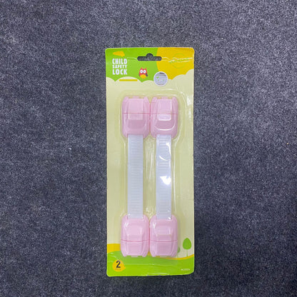 AM7628 Multipurpose Plastic Child Safety Locks for Cabinets Drawers Fridges and Wardrobe Doors