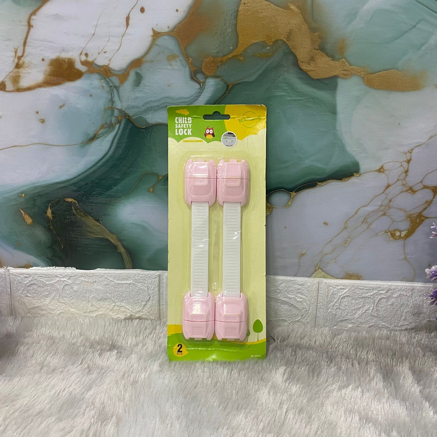 AM7628 Multipurpose Plastic Child Safety Locks for Cabinets Drawers Fridges and Wardrobe Doors