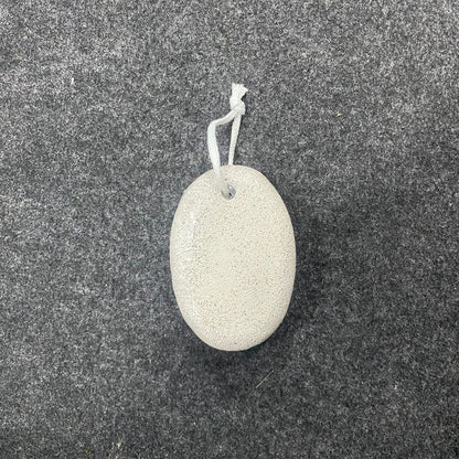 AM7631 Natural Oval Pumice Stone Exfoliator for Foot Care and Dead Skin Callus Removal