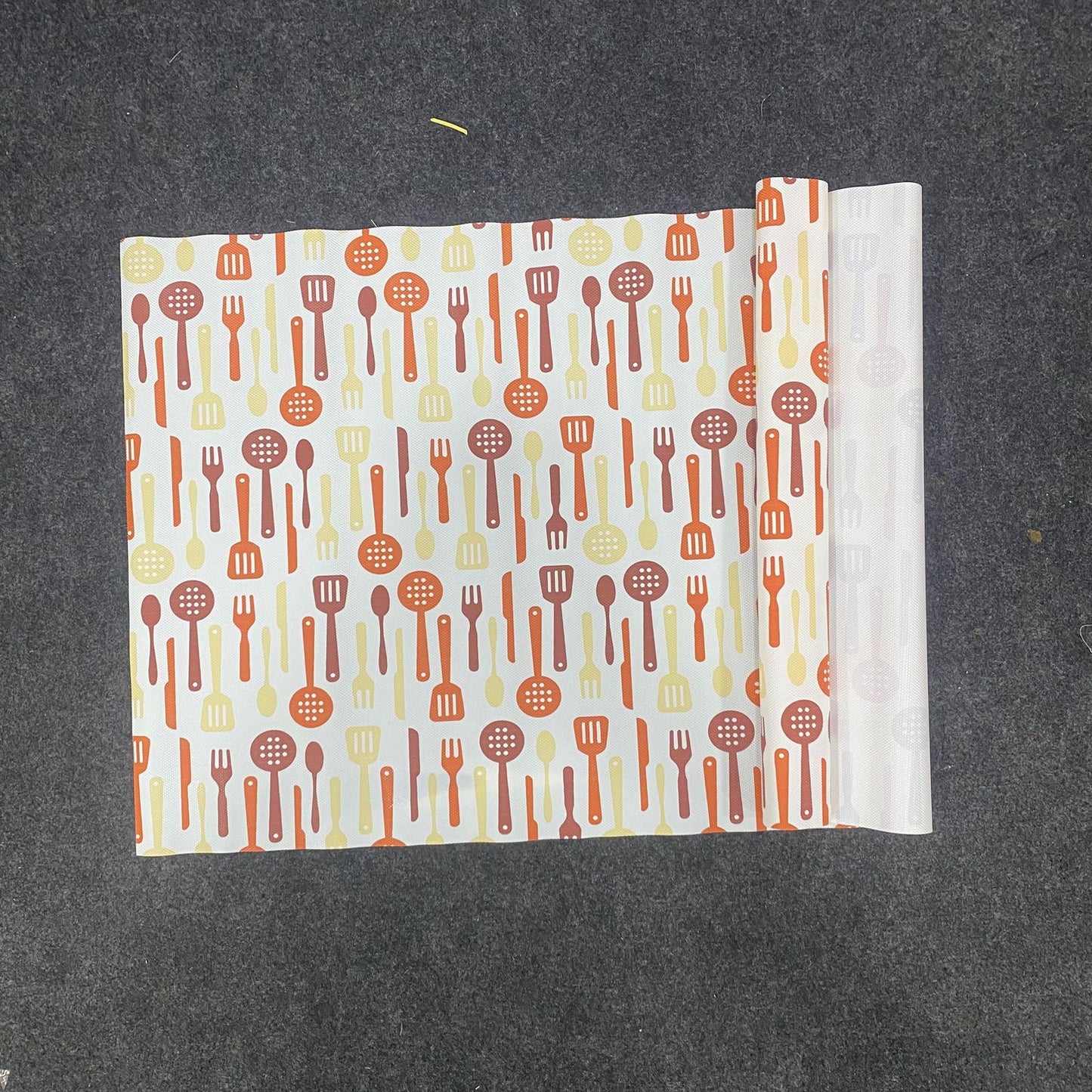 AM7641 Shuangyou Waterproof EVA Anti Slip Printed Kitchen Mat Drawer Liner Roll, 45x125 cm