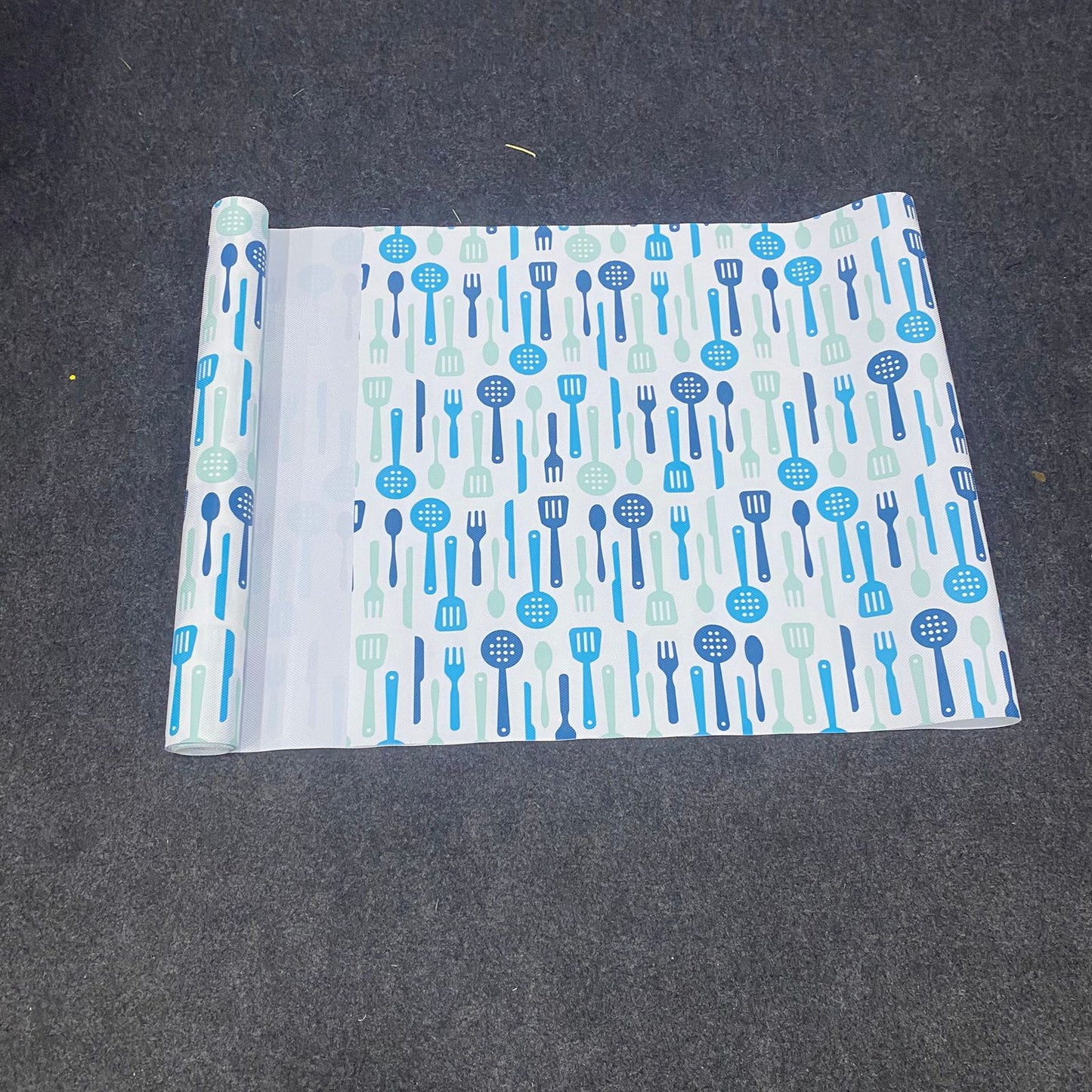 AM7642 Shuangyou Waterproof EVA Anti Slip Printed Kitchen Mat Drawer Liner Roll, 45x300 cm