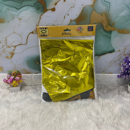 AM7679 Happy Birthday Decoration Combo Kit with Metallic Balloons Banner Foil Curtain for Party 1-Set
