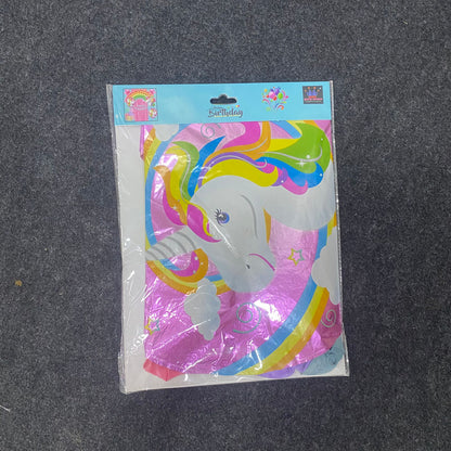 AM7680 Kids Birthday Theme Decoration Combo Kit with Foil Balloons Garland Arch for Party 1-Set