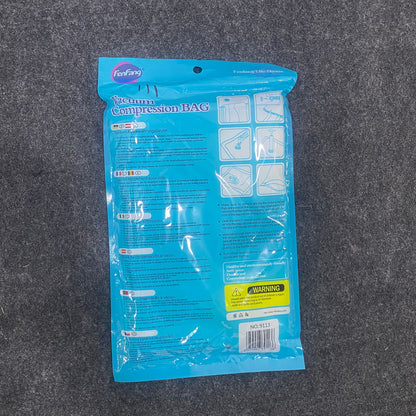 AM7703 FenFang Vacuum Compression Storage Bag for Space-Saving Organization of Quilts, Clothing, and Pillows