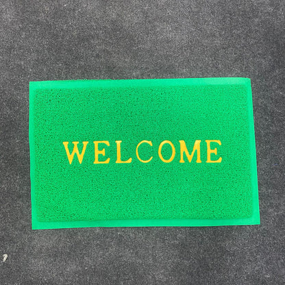 AM7705 Non-Slip PVC Cushion Welcome Doormat for Home & Office (Pack of 1)