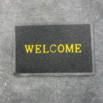 AM7705 Non-Slip PVC Cushion Welcome Doormat for Home & Office (Pack of 1)