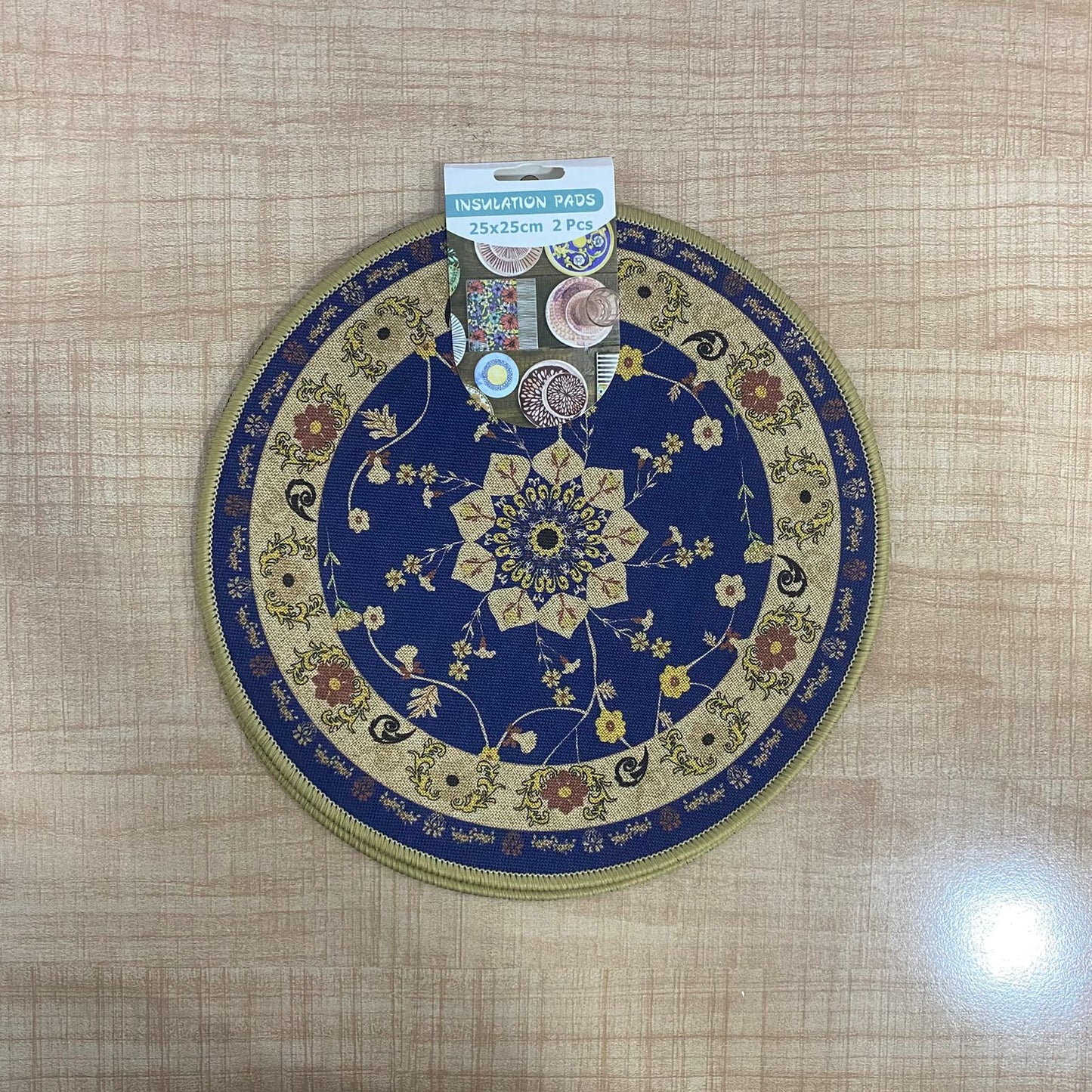 AM7707 decorative heat resistant thermal insulation pads for protecting kitchen surfaces and dining tables