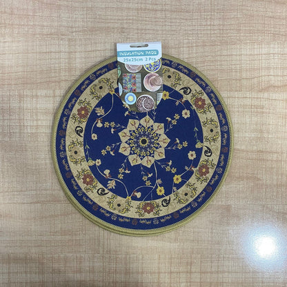 AM7707 decorative heat resistant thermal insulation pads for protecting kitchen surfaces and dining tables